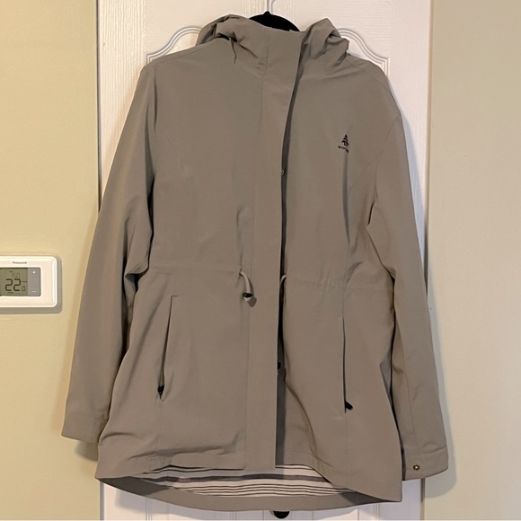 Woods Gray Hooded Anorak Jacket - Picture 1 of 9